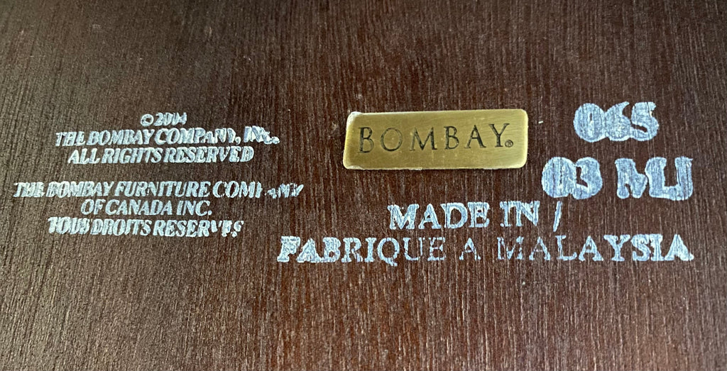 Large Bombay Side Table