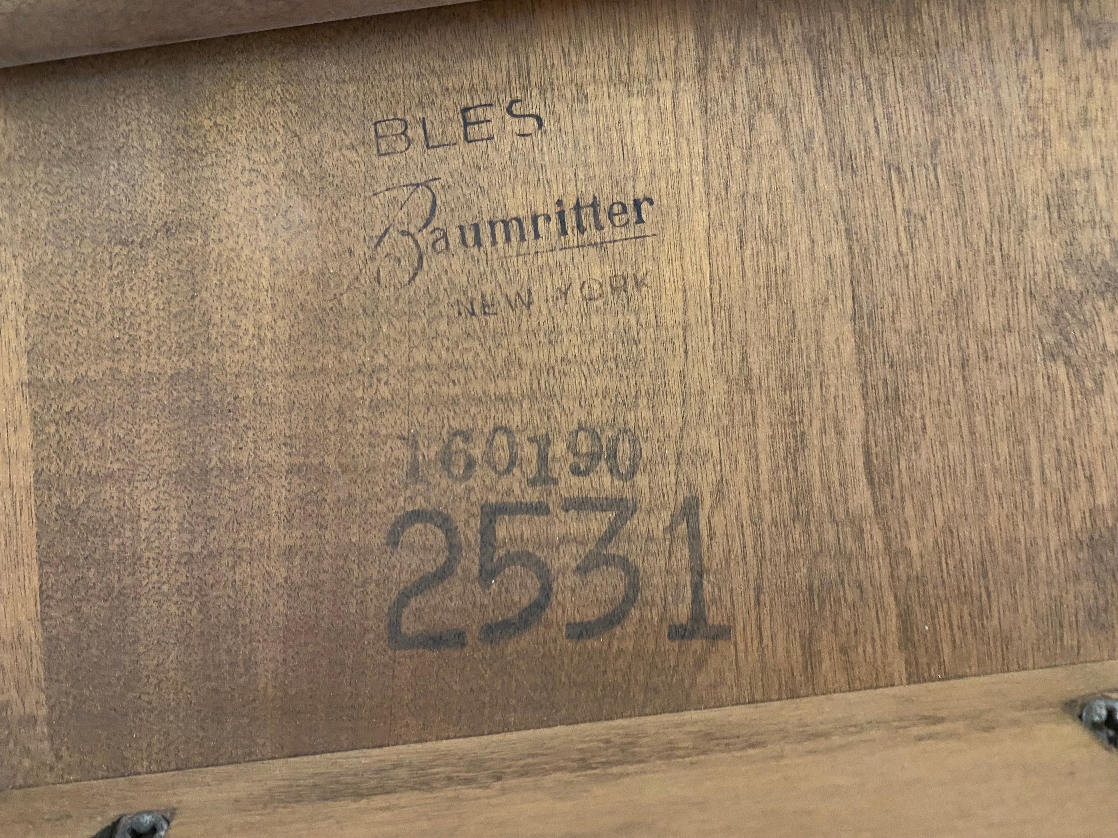 Small Antique Side Table Baumritter