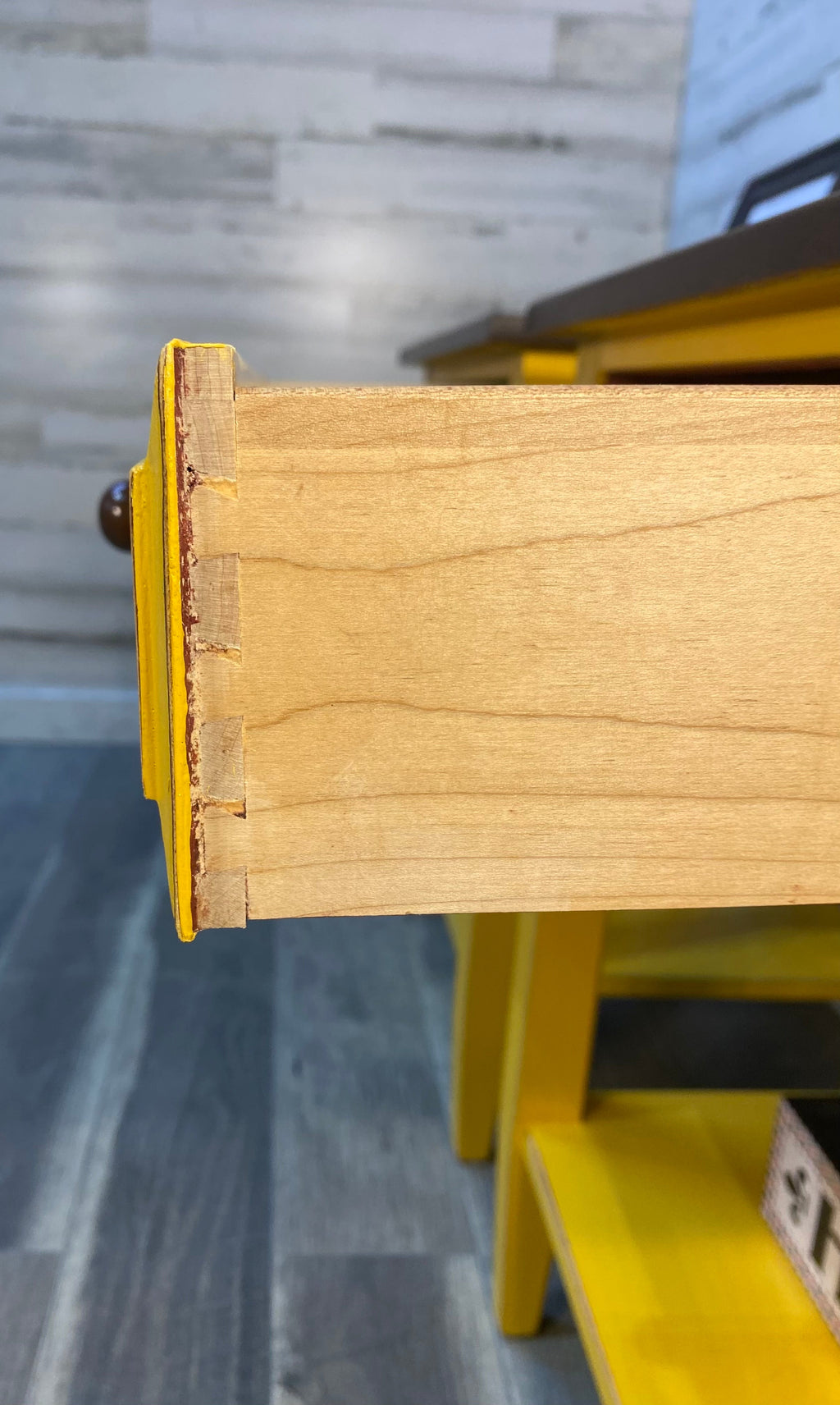 Yellow Ethan Allen Nightstands