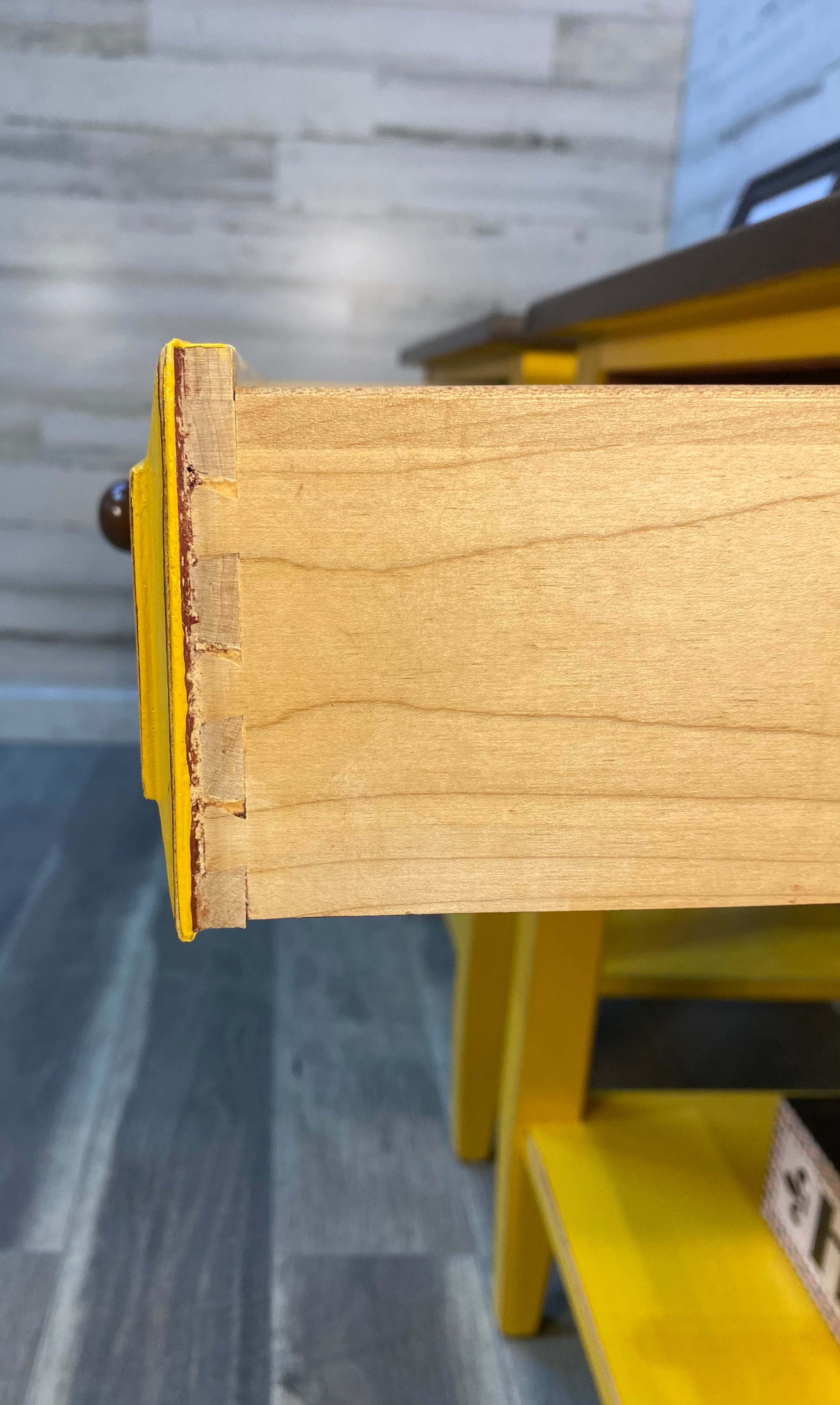 Yellow Ethan Allen Nightstands