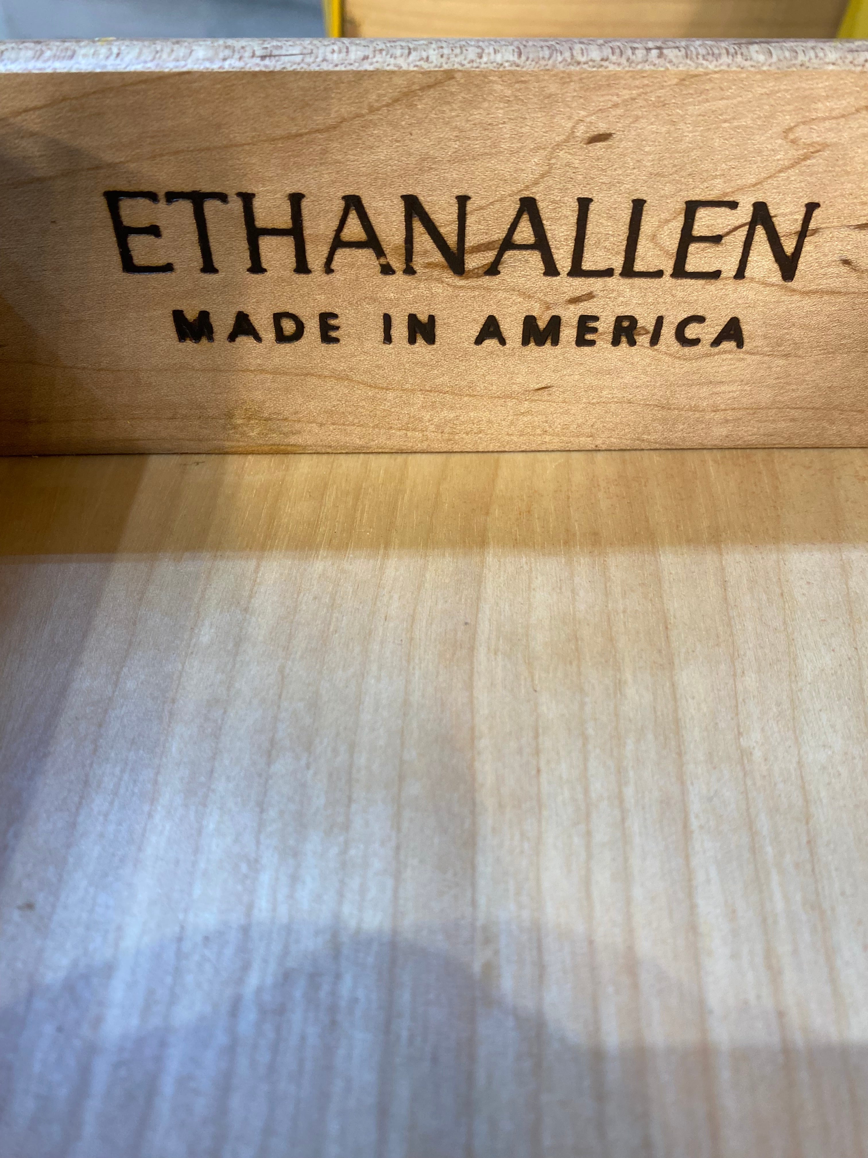 Yellow Ethan Allen Nightstands